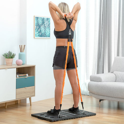 Sistema de Treino Integrado Portátil com Guia de Exercícios Gympak Max