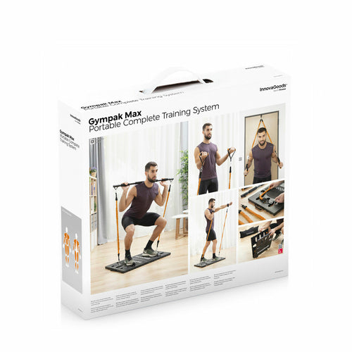 Sistema de Treino Integrado Portátil com Guia de Exercícios Gympak Max